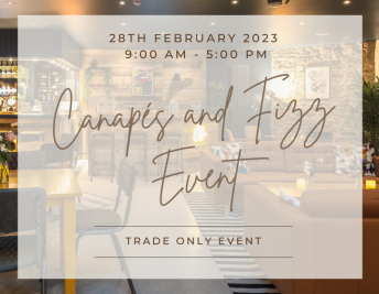 Canapés & Fizz Trade Event